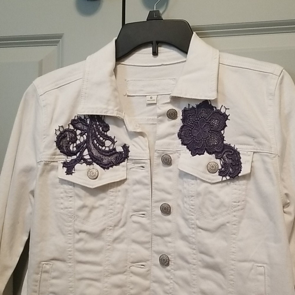 Custom jean jacket